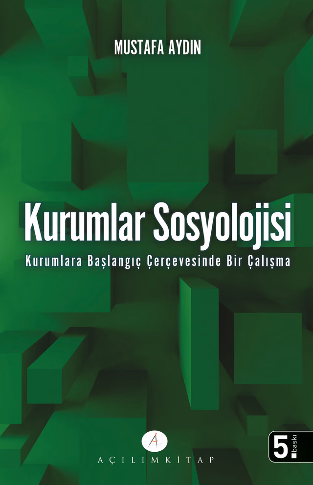 Kurumlar Sosyolojisi kapak görseli